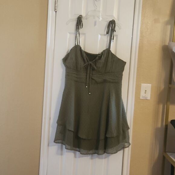shein curve Dresses & Skirts - Green NWT Dress 5X